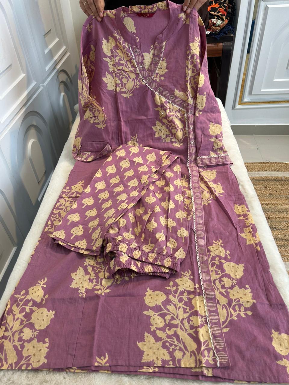 Soft Petal Kurti Set