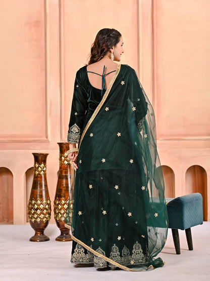 Angarakha Sharara Plazzo and Dupatta