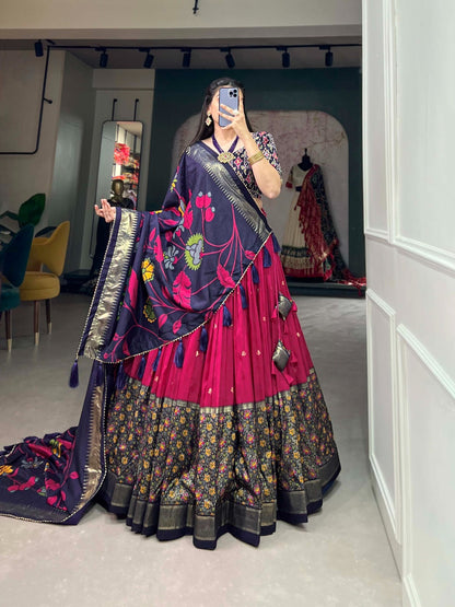 Kalamkari Queen Lehenga