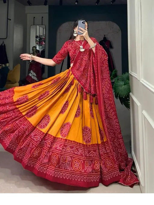 Kalamkari Queen Lehenga