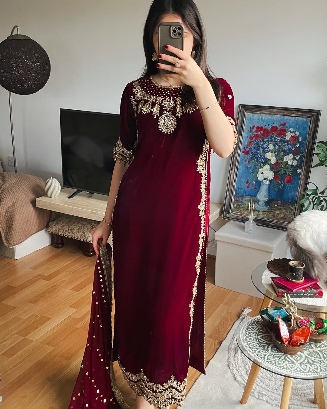 Rang-e-Ruby Suit