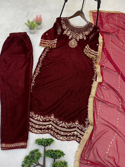 Rang-e-Ruby Suit