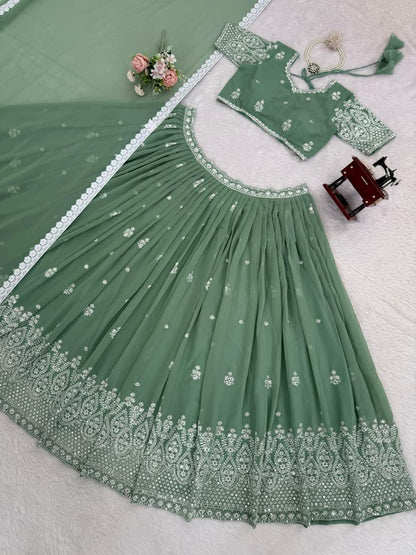 Jashn Embroidery Lehenga