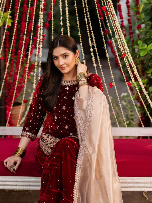 Gulnaar Velvet Suit