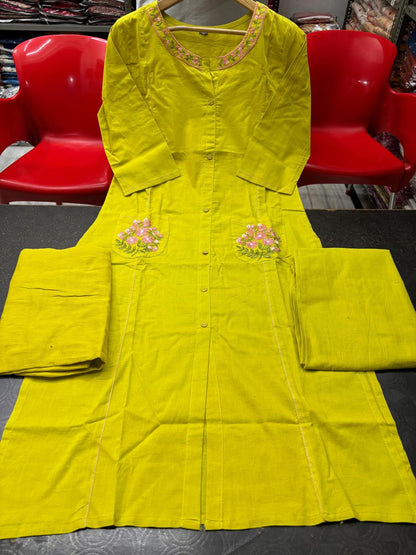 Naira Floral Handcrafted Kurti