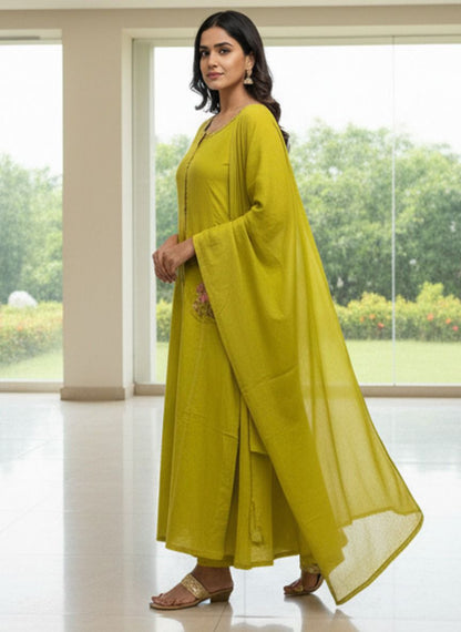 Naira Floral Handcrafted Kurti