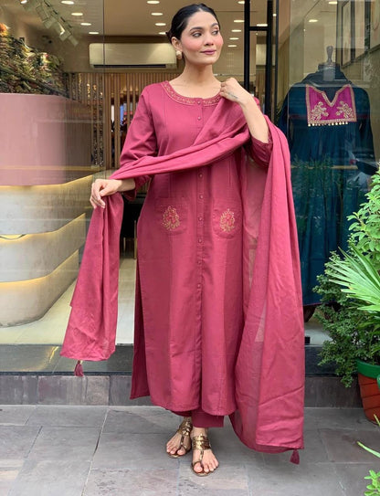 Naira Floral Handcrafted Kurti