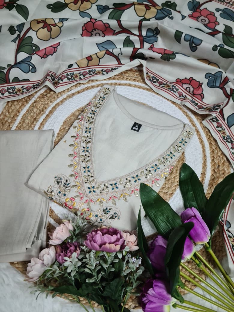 Ivory Charm Kurti Set