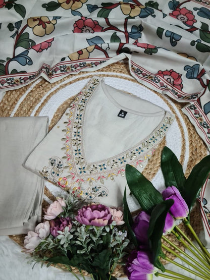 Ivory Charm Kurti Set