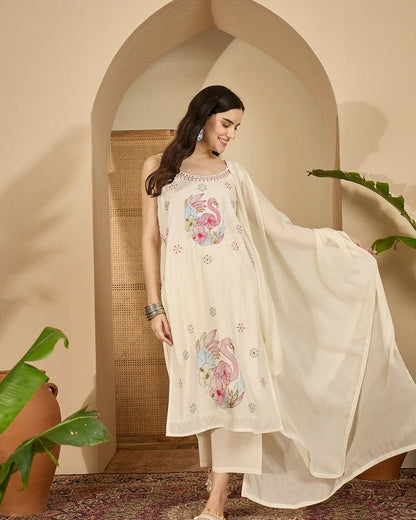 Cotton Dobi Kurti Set