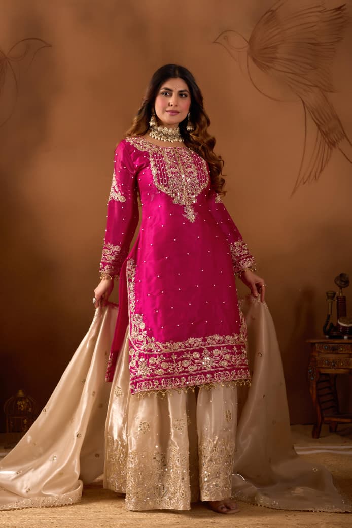 Aarohi Embroidered Set