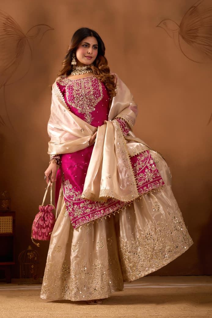 Aarohi Embroidered Set