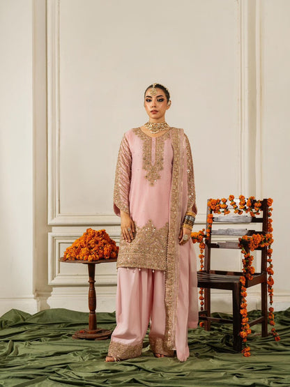 Royal Blush Kurti Set