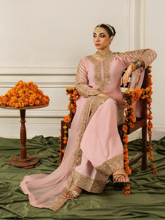 Royal Blush Kurti Set