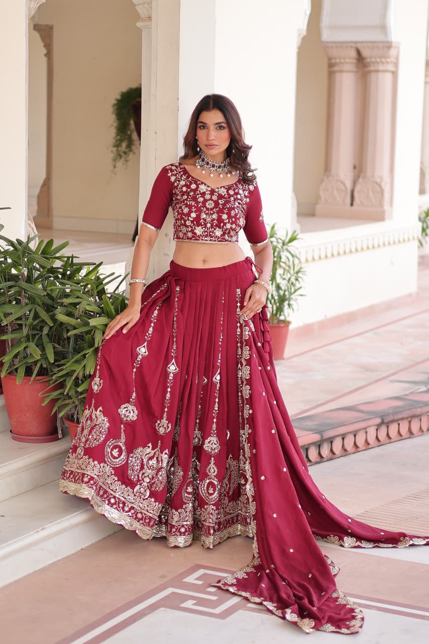 Ruby Wedding Lehenga