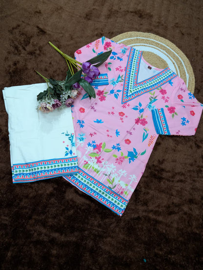 Viscose Printed Reyon Co-ord Sets