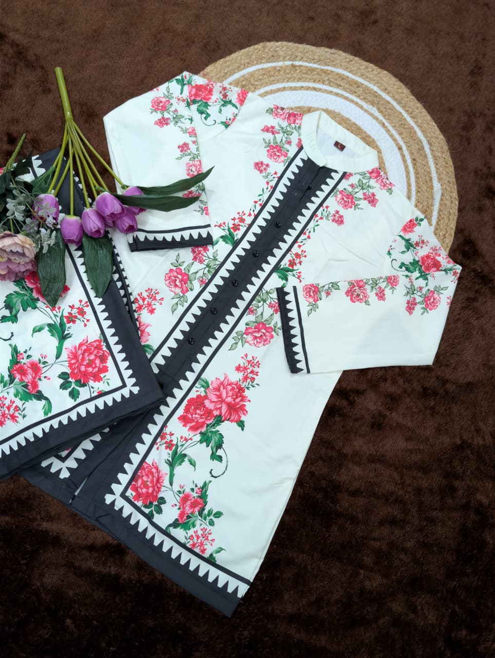 Viscose Printed Reyon Co-ord Sets