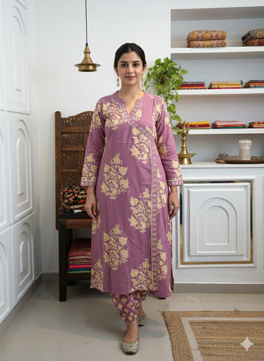 Soft Petal Kurti Set