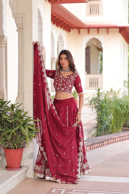Ruby Wedding Lehenga