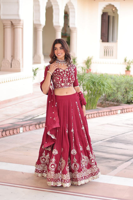 Ruby Wedding Lehenga