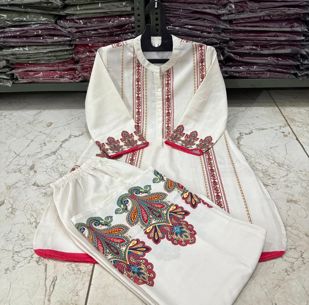 Pure Cotton Co-ord Set